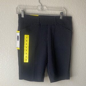 Hilary Radley  Bermuda Shorts ,Navy & off-White Dot Women's (CLOSET CLEAR OUT)